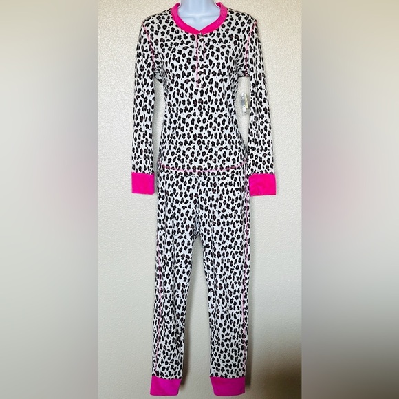 👑 PJ Couture Cheetah Print Thermal Velour Trim Set - Picture 2 of 10